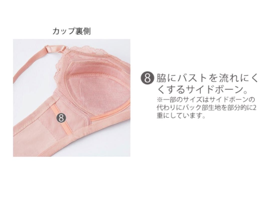 【未来の自分をもっと好きになる為に】MIRAIブラジャー＊C80＊お好きなカラー