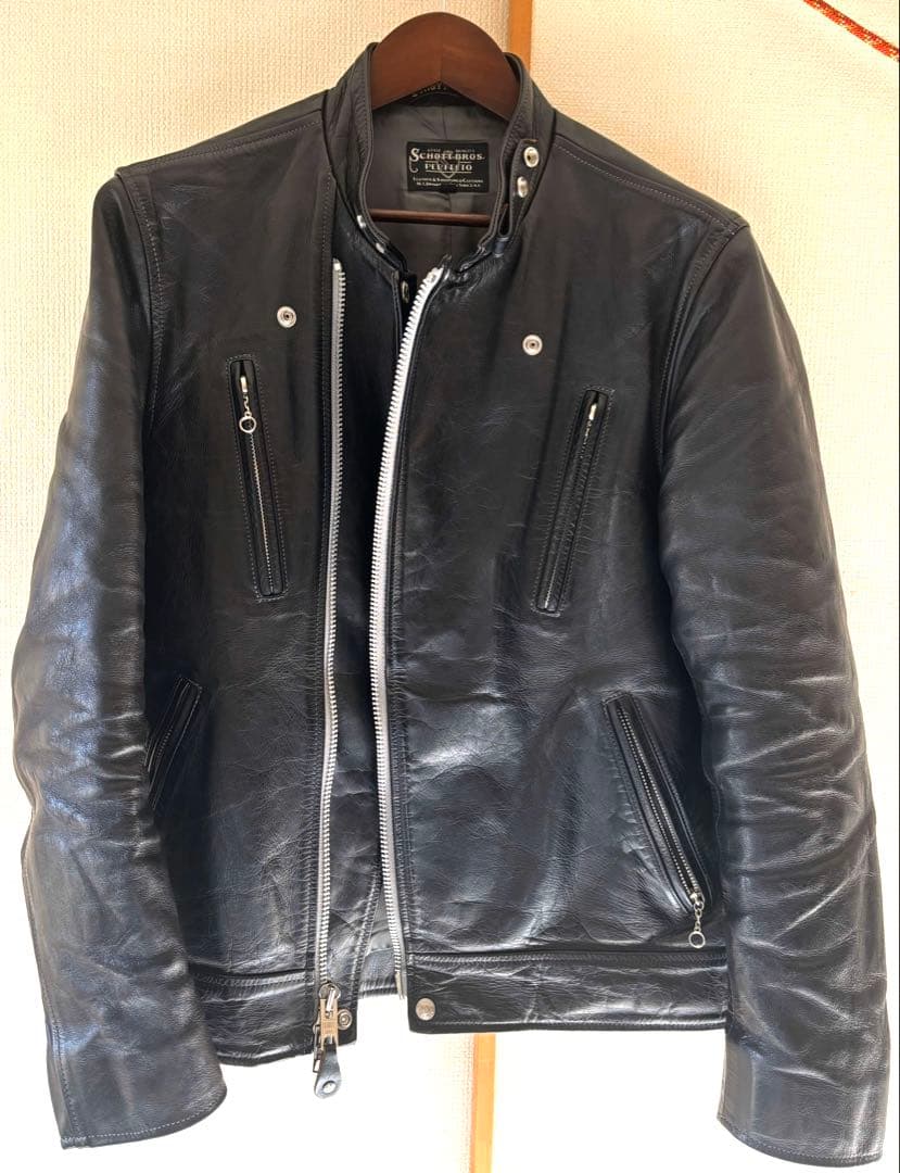 Scott ダブルブレストライダース　茶芯