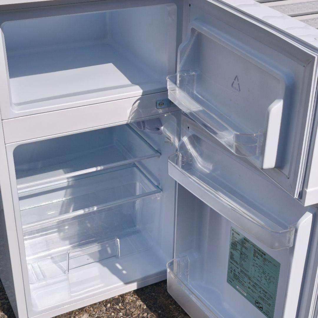 新生活 冷蔵庫 トースター 2点セット 除菌清掃済 綺麗 ELSONIC ニトリ