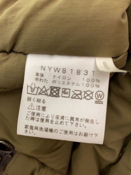 【中古】THE NORTH FACE カーキ 中綿ジャケット レディースM