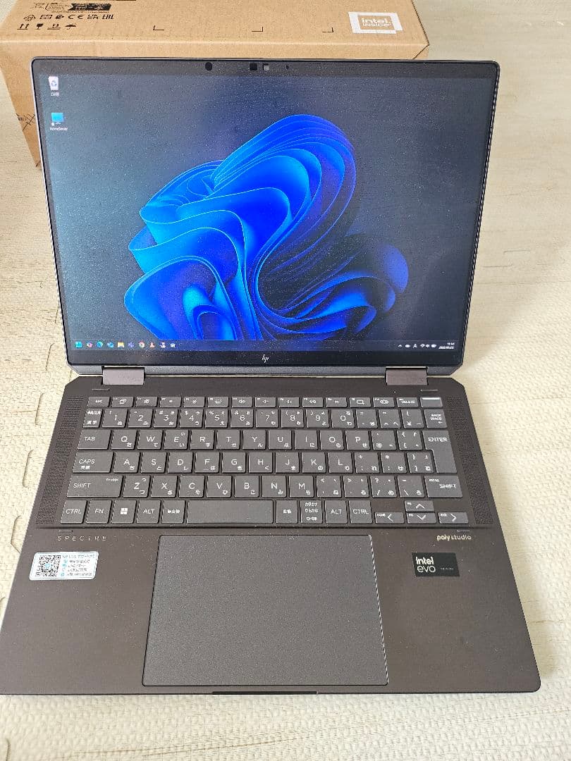 ノートPC HP Spectre x360 14-eu0007TU 中古美品