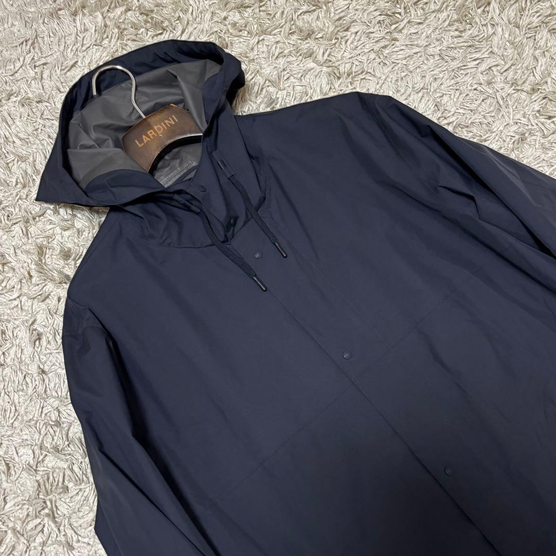 【良品】HERNO Laminar GORE-TEX フーデットコート 48
