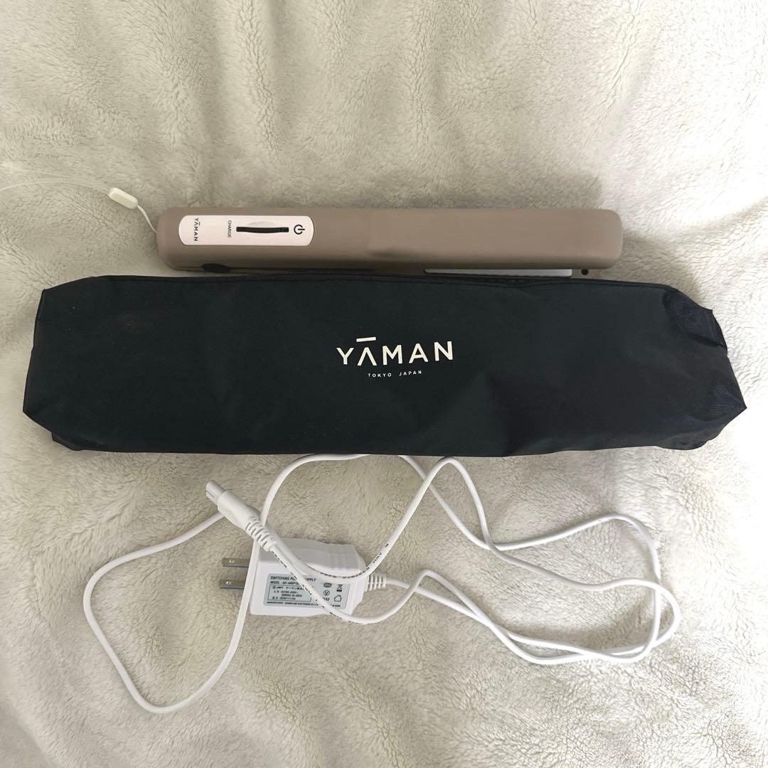 新品未使用 YA-MAN ヤーマン シャインプロ グレージュ 超音波アイロン
