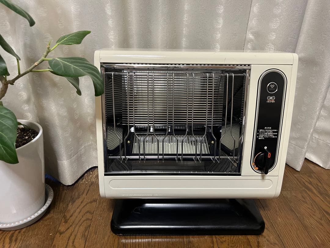 レトロ　リンナイ　ガスファンヒーター都市ガスR-430S II-201