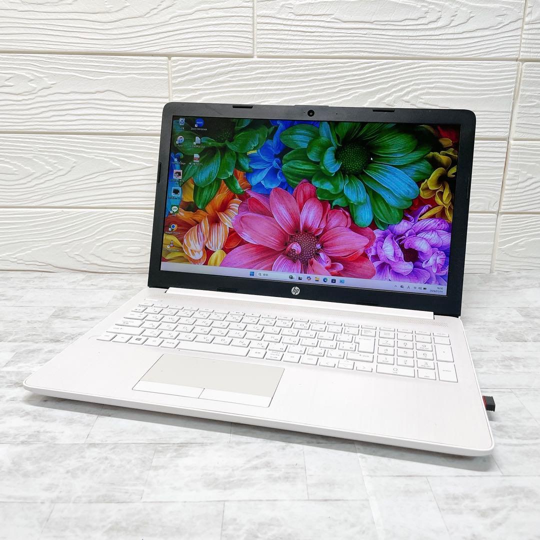 爆速SSD✨windows11 ノートパソコン✨フルHD カメラ DVD hp
