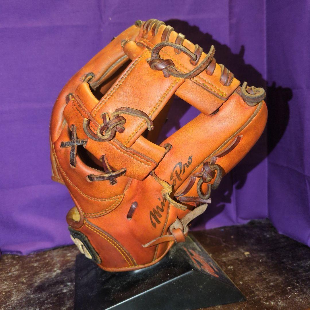 き*ち様 硬式用　ミズノプロ４D 内野用　ビッグM　革質モチモチ