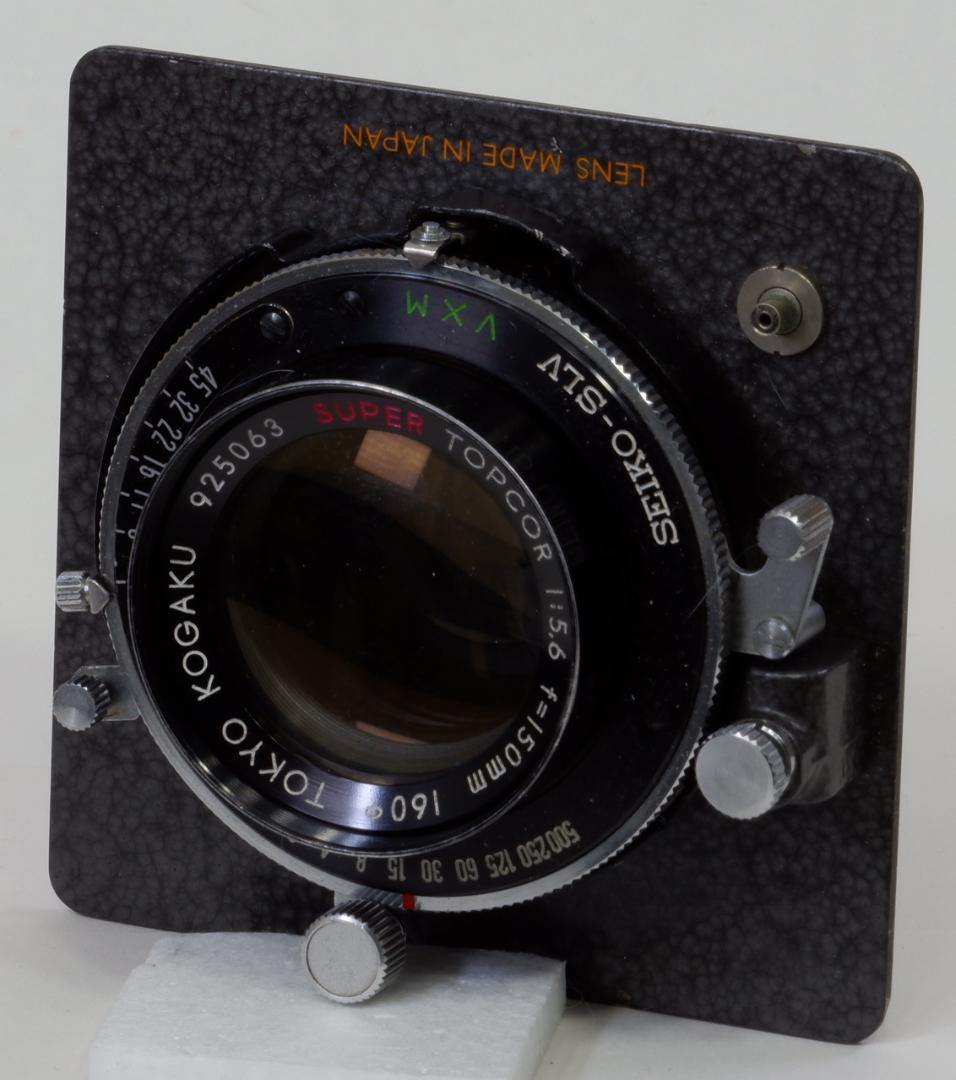 Tokyo Kogaku TOPCOR 150mm F5.6 大判レンズ