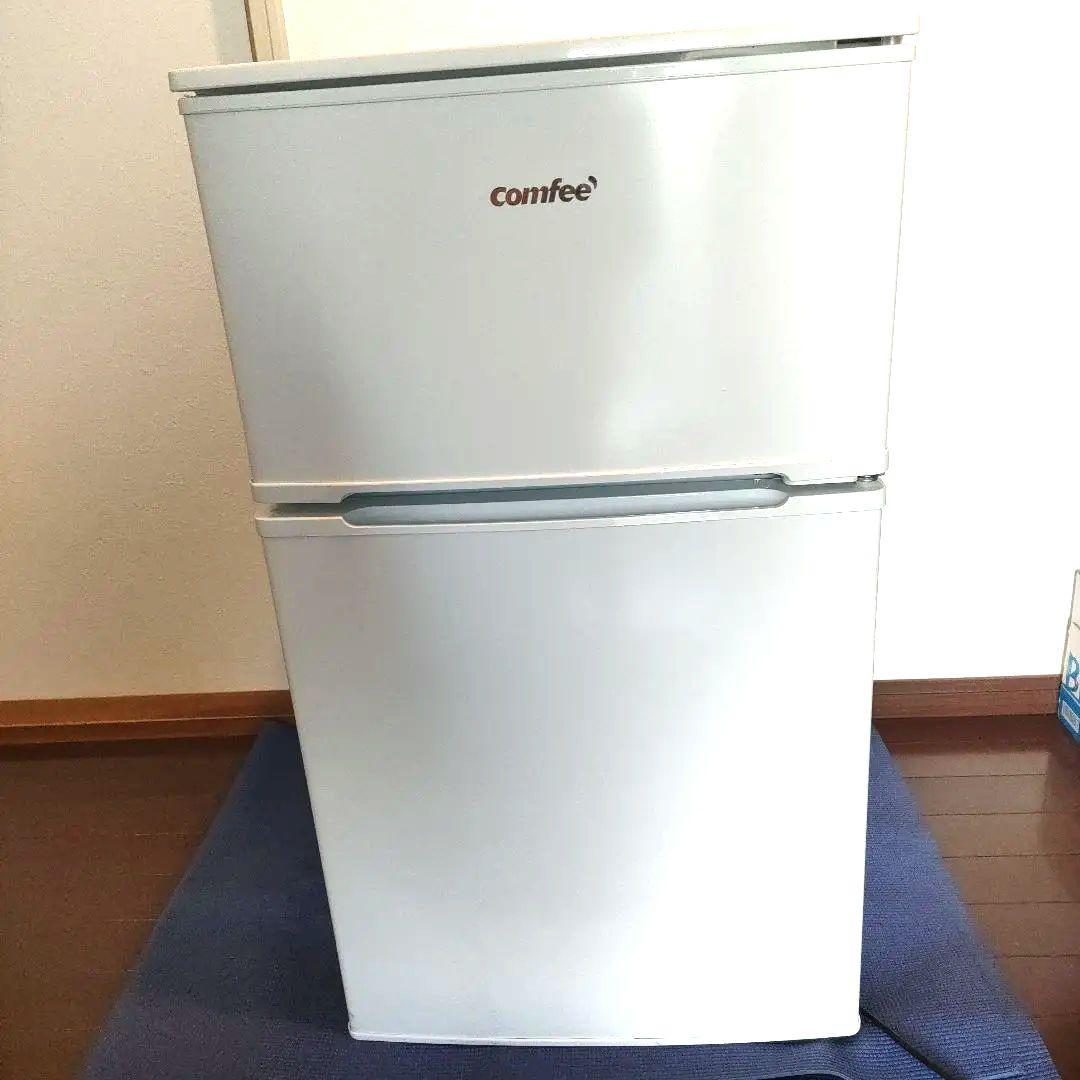 COMFEE'　冷凍　冷蔵庫　RCT90WH/E　2022年製　90L　送料無料