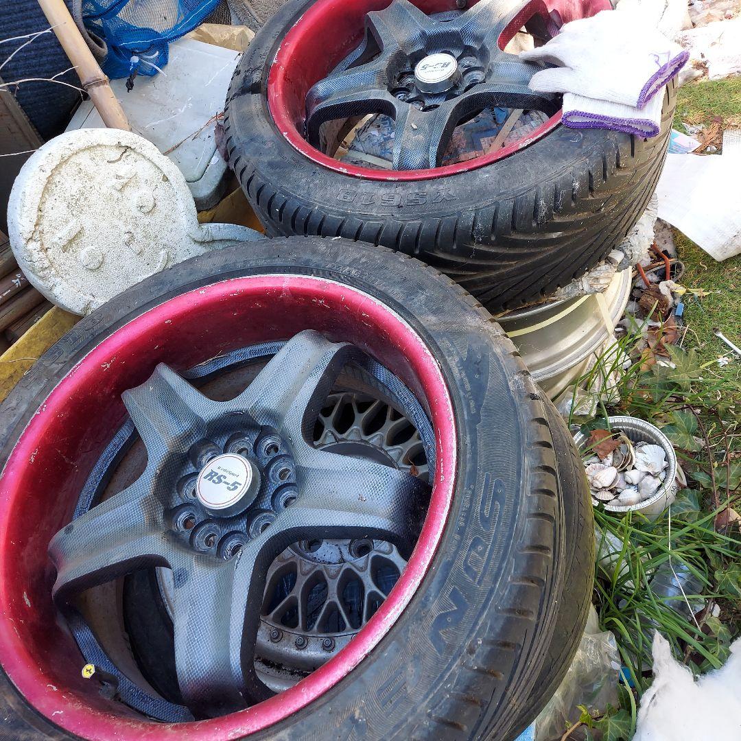 1本価格！レアなウェッズスポーツ225/45/17！別途ホイルのみ2本追加