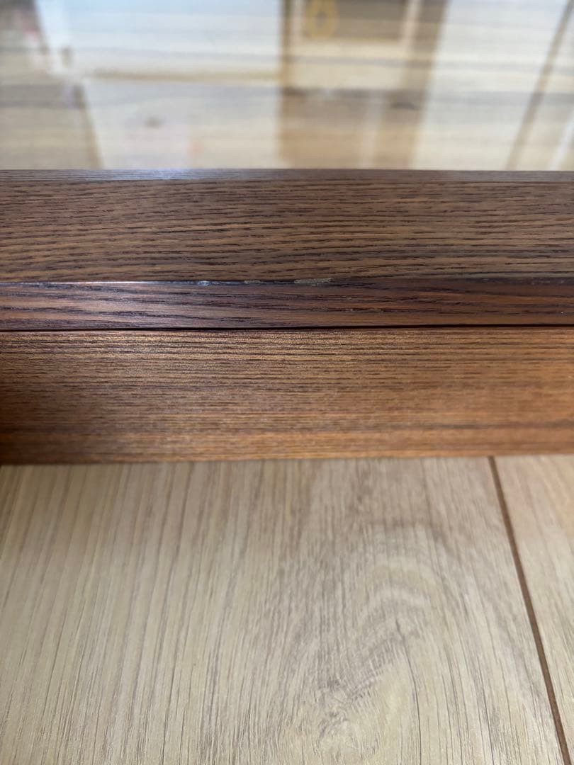 木製ガラス蓋付きディスプレイケース