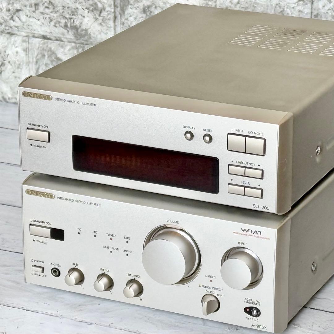 ONKYO「INTEC205シリーズ」アンプ・グライコセット