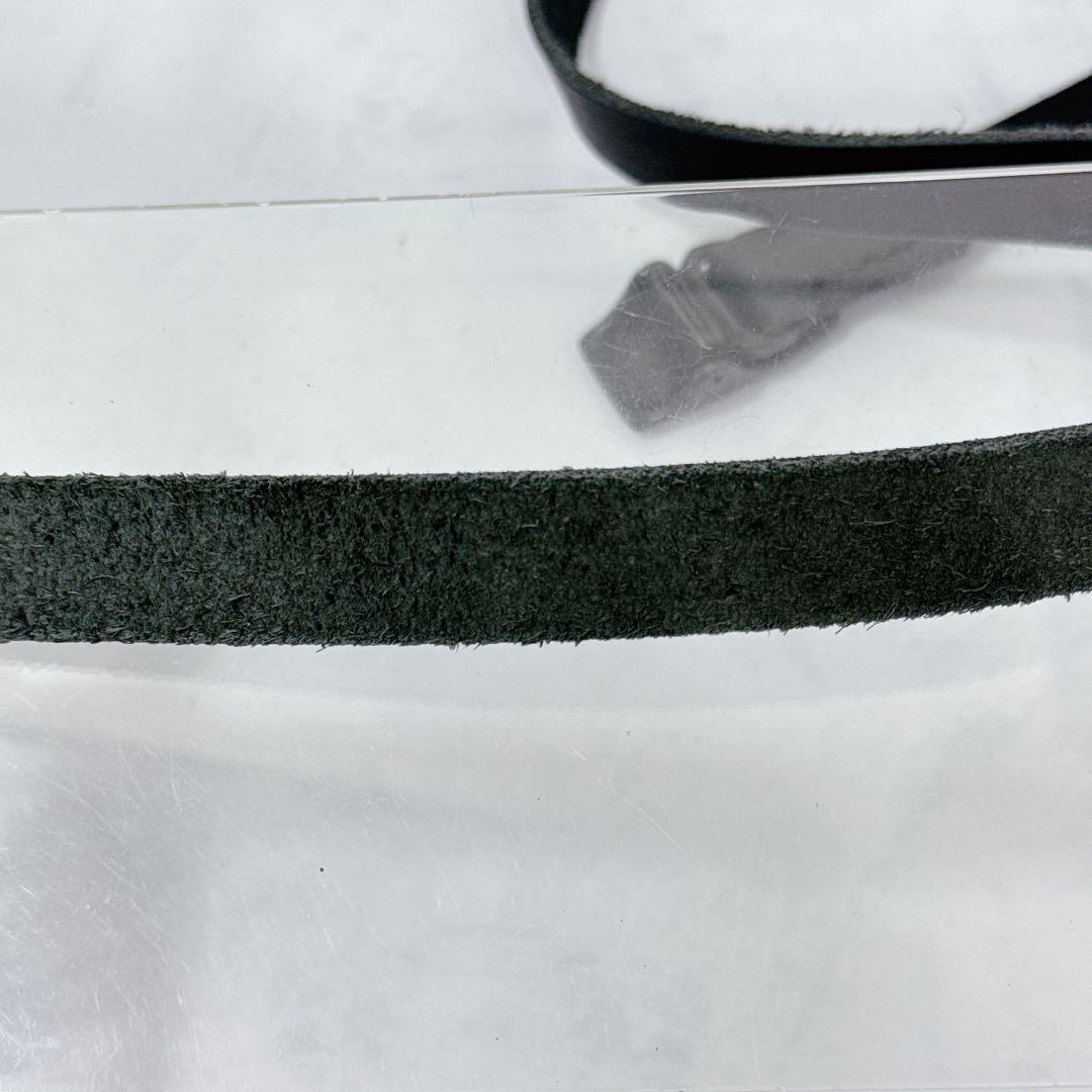 【絶盤】Yohji Yamamoto プールオムthicknume レザーベルト