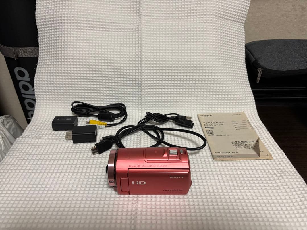 SONY HDR-CX535 ピンク　ハンディカム