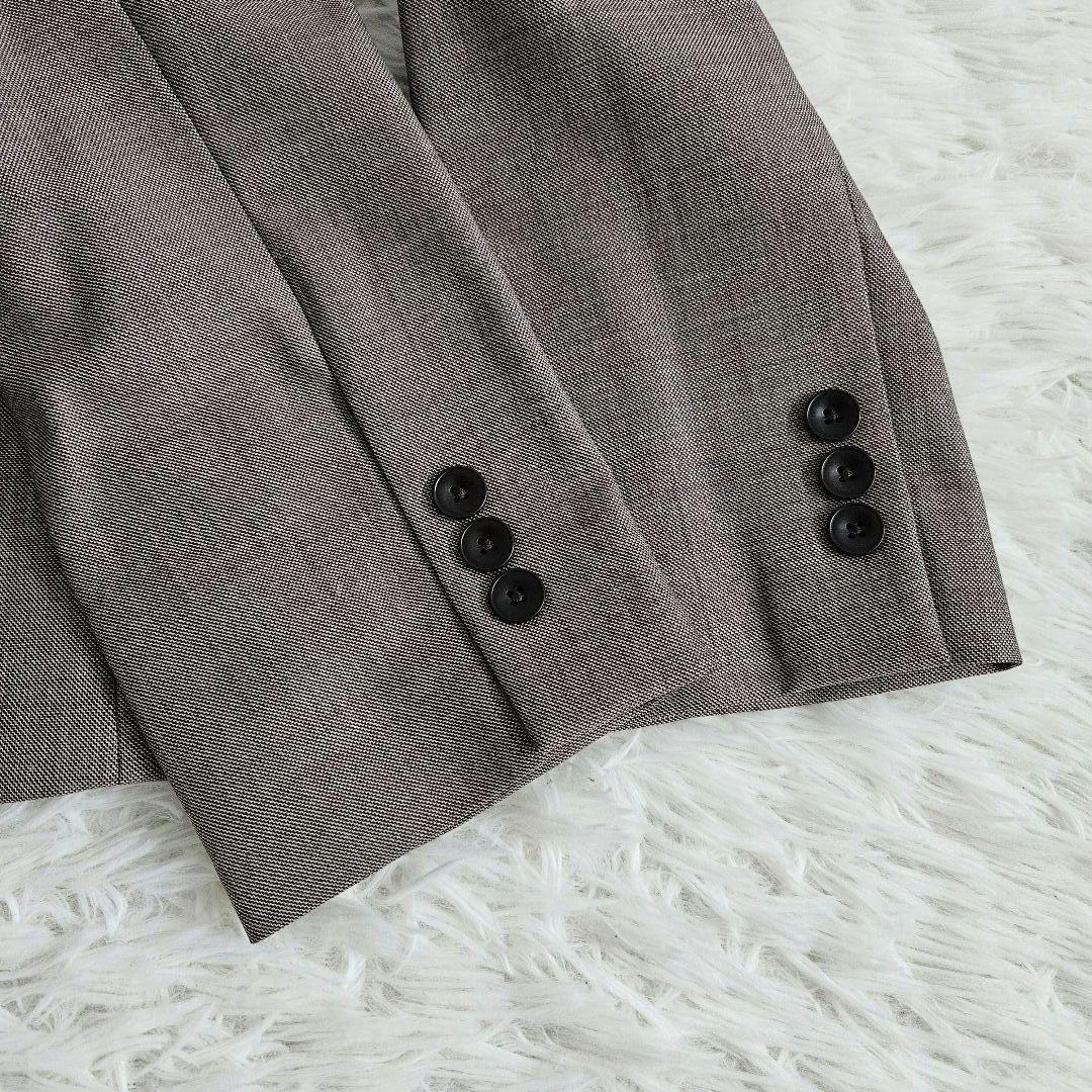 ヒルトン セットアップ REDA パンツスーツ ブラウン ウール