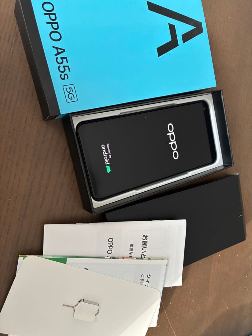 OPPO A55s 5G ブラック 本体