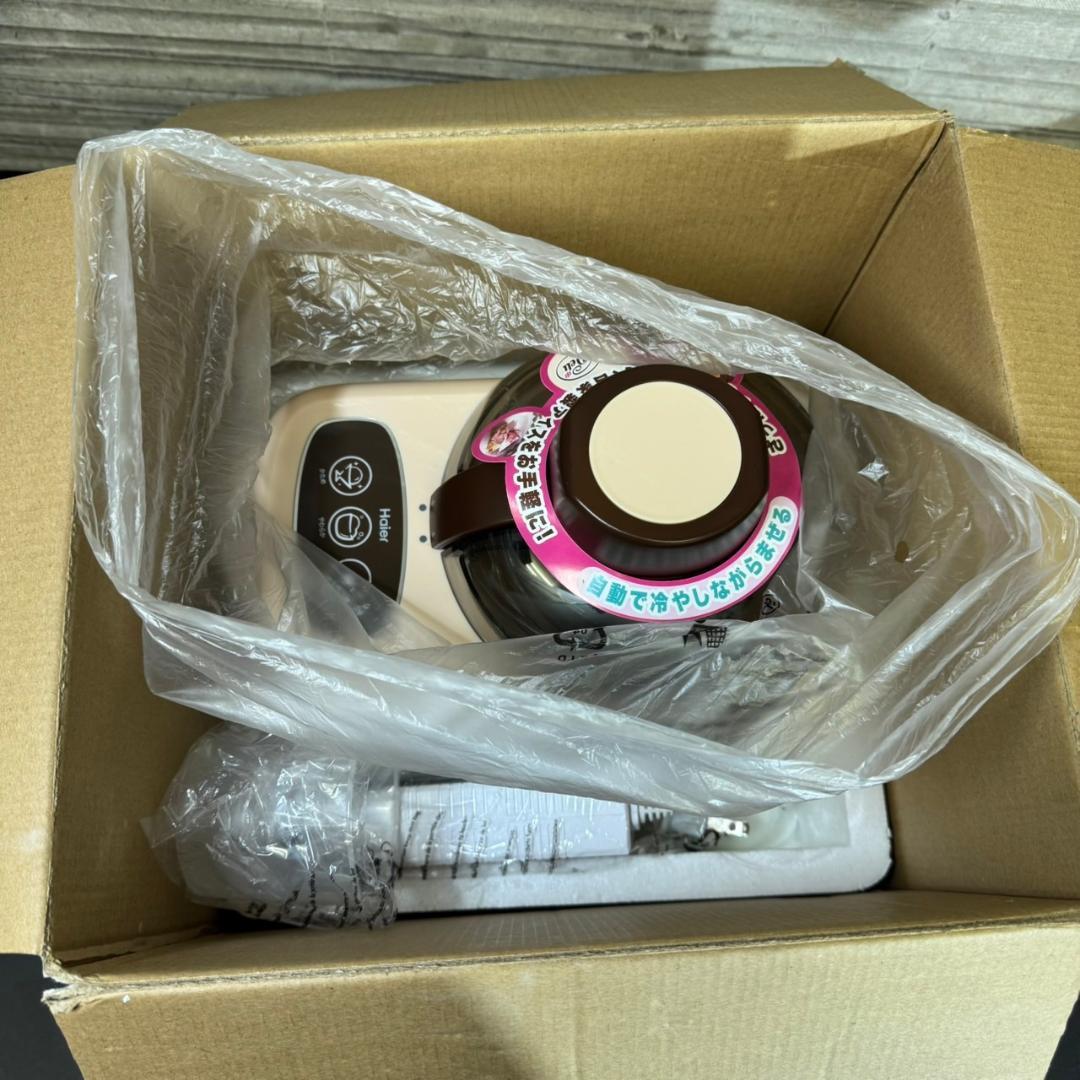 ☆未使用　アイスクリーム メーカー アイスデリ ハイアール　JL-ICM710A