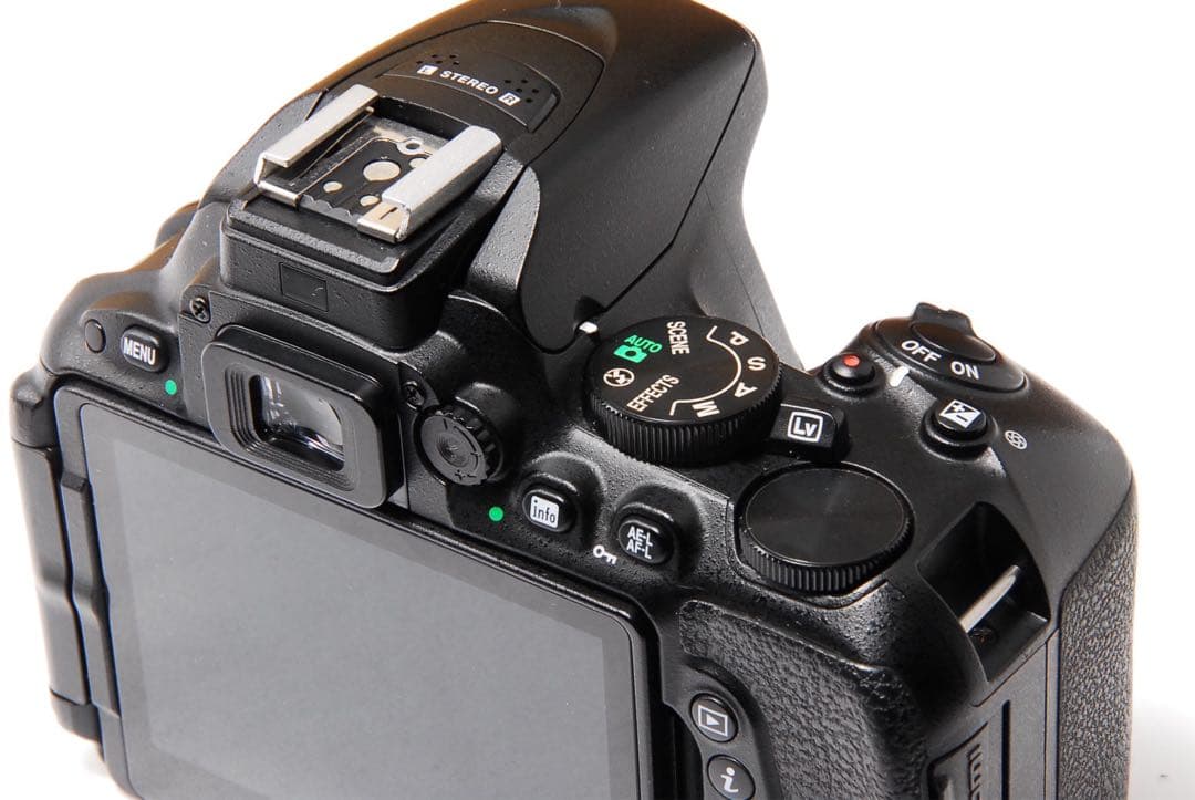 【人気機種】Nikon D5500 バリアングル液晶 タッチパネル Wi-Fi