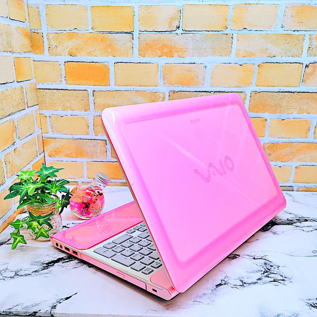 スケルトンピンクノートパソコン❣️Core-i5☘️爆速SSD✨メモリ8G