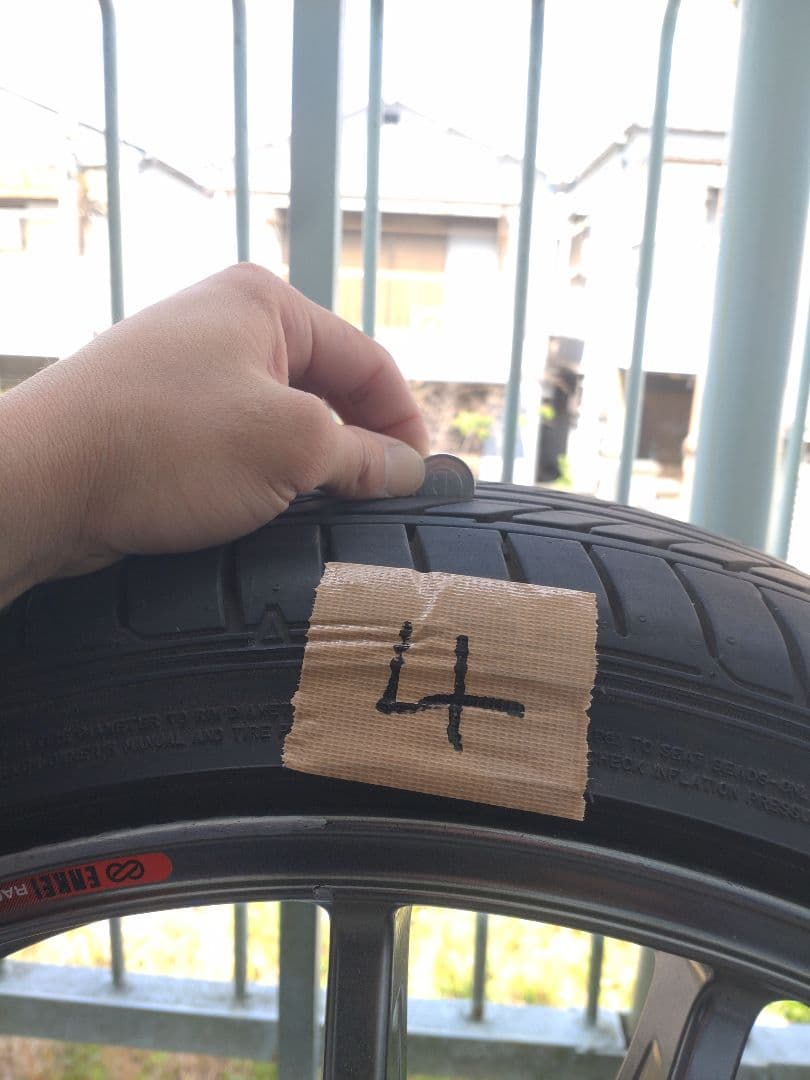 エンケイ　ENKEI　GTC01 19インチ 7.5J