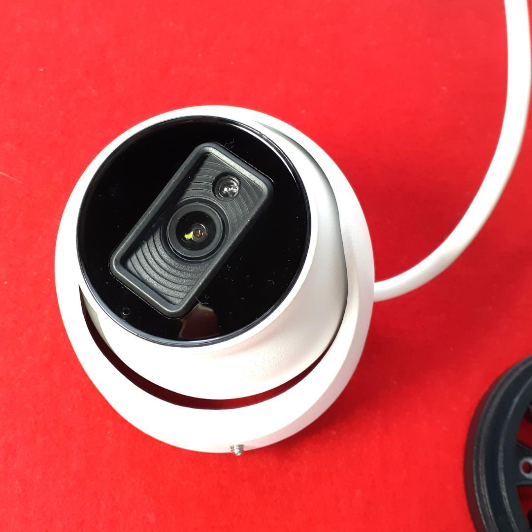 【良品】防犯IPカメラ②　HS-D071TQ-D　ホワイト 取付ブラケット付