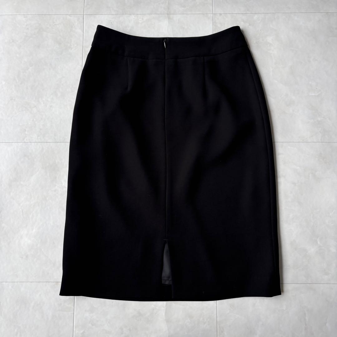 UNITED ARROWS ノーカラースーツ3点セット 黒 38/34/36