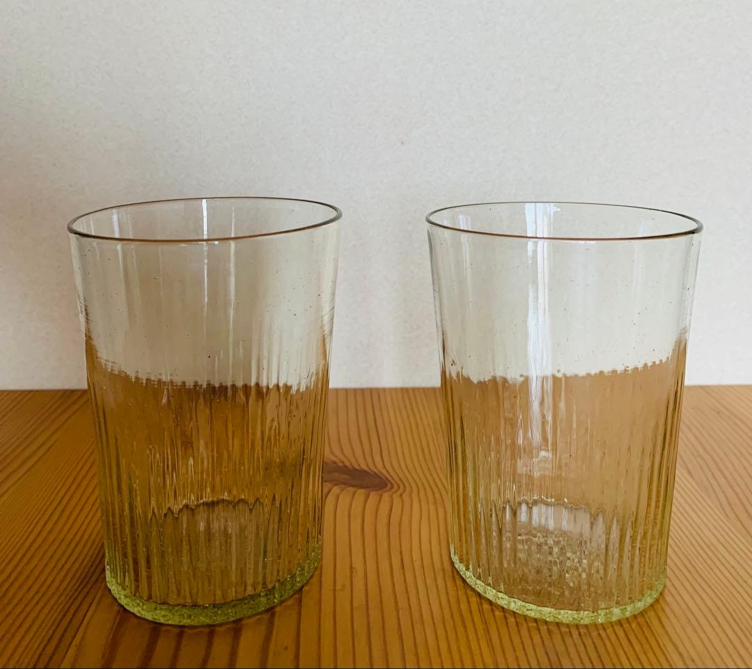 【新品】小澄正雄　しのぎのコップ　2個セット