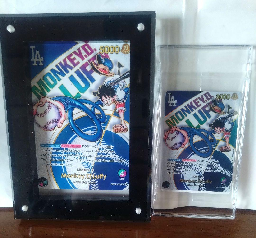 ※新品未開封高騰中※　海外限定 ドジャース　ルフィ ワンピースカード プロモ