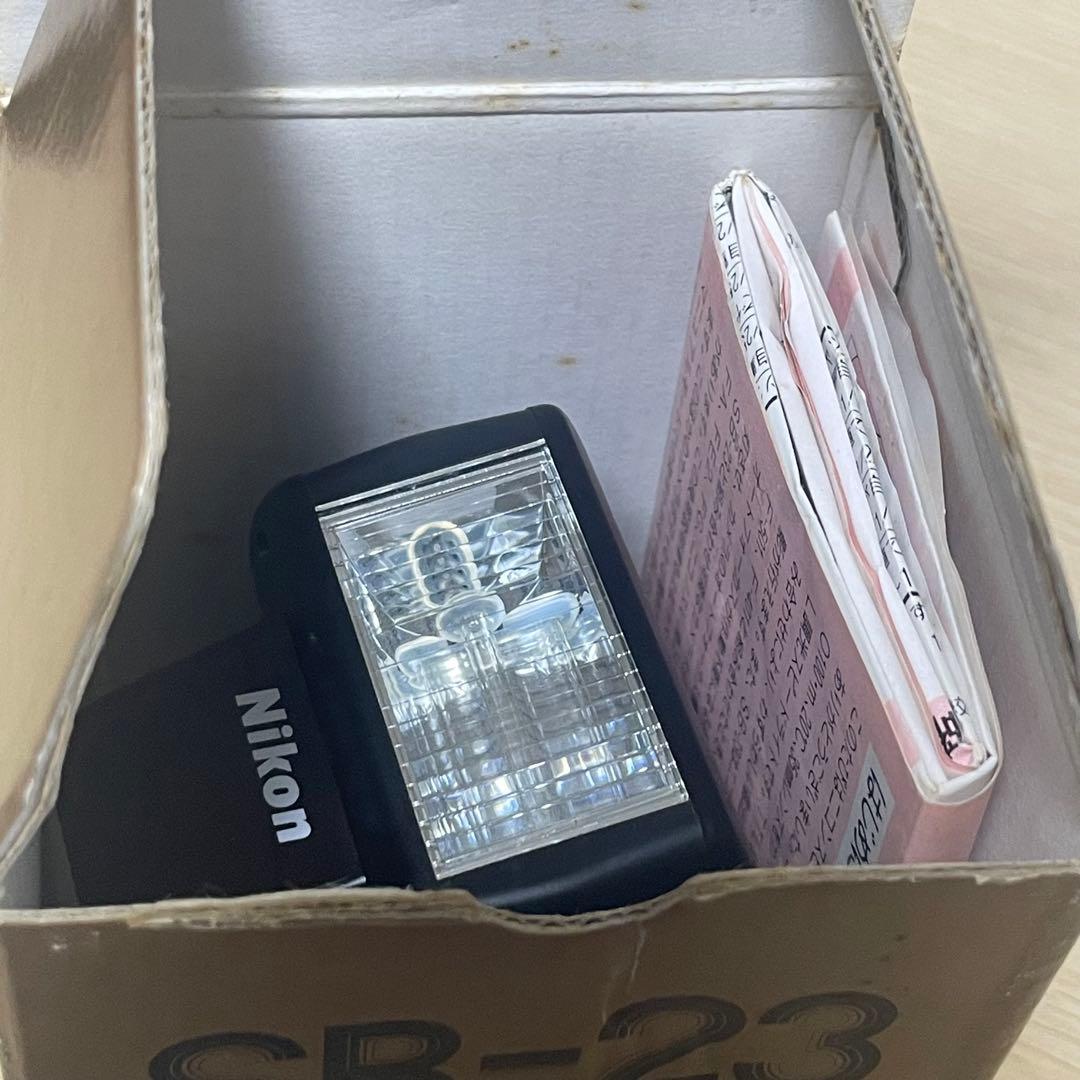 Nikon FE 箱付き SB-23 フラッシュ付き