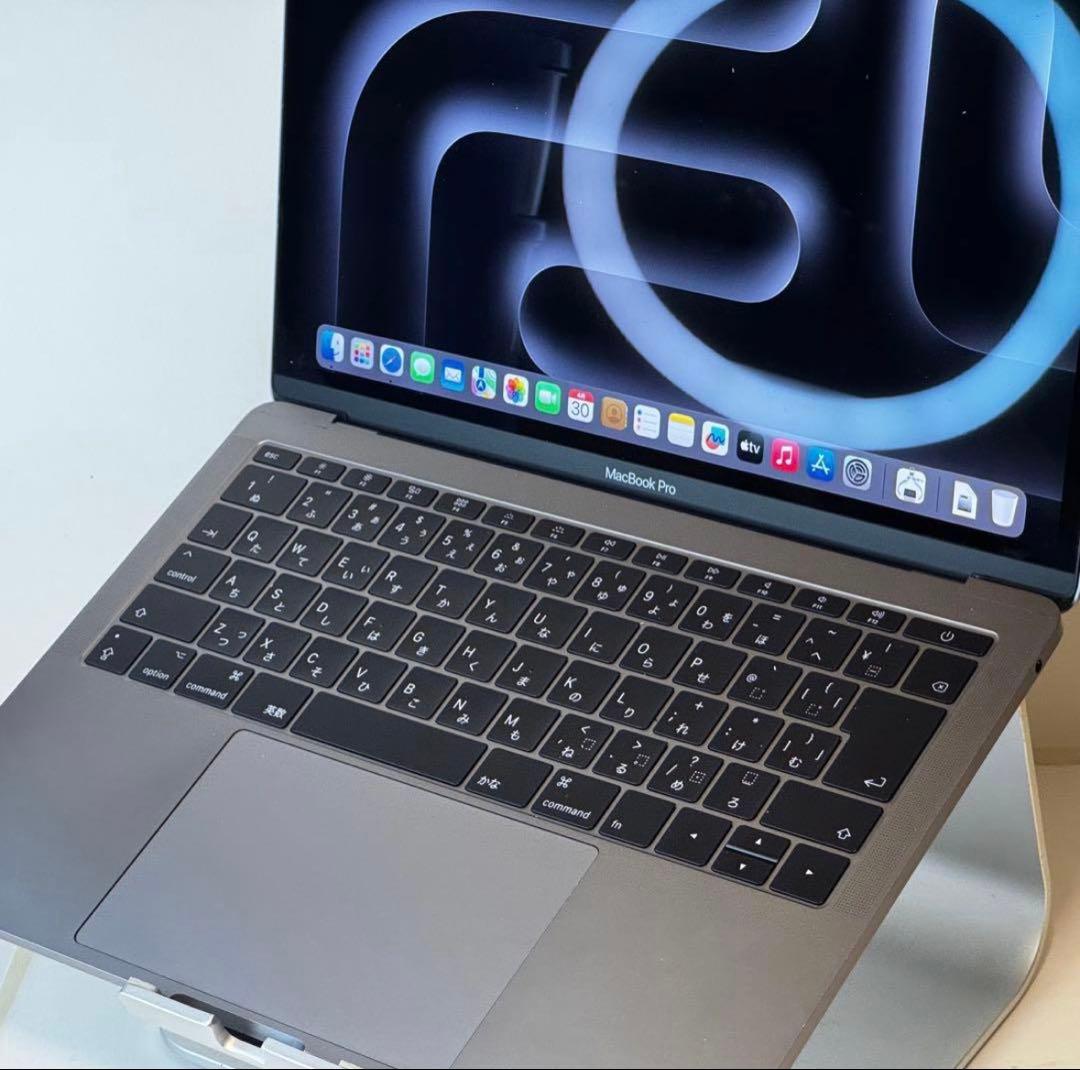 【Win11+Office】バッテリー良好MacBook Pro 13㌅ グレー