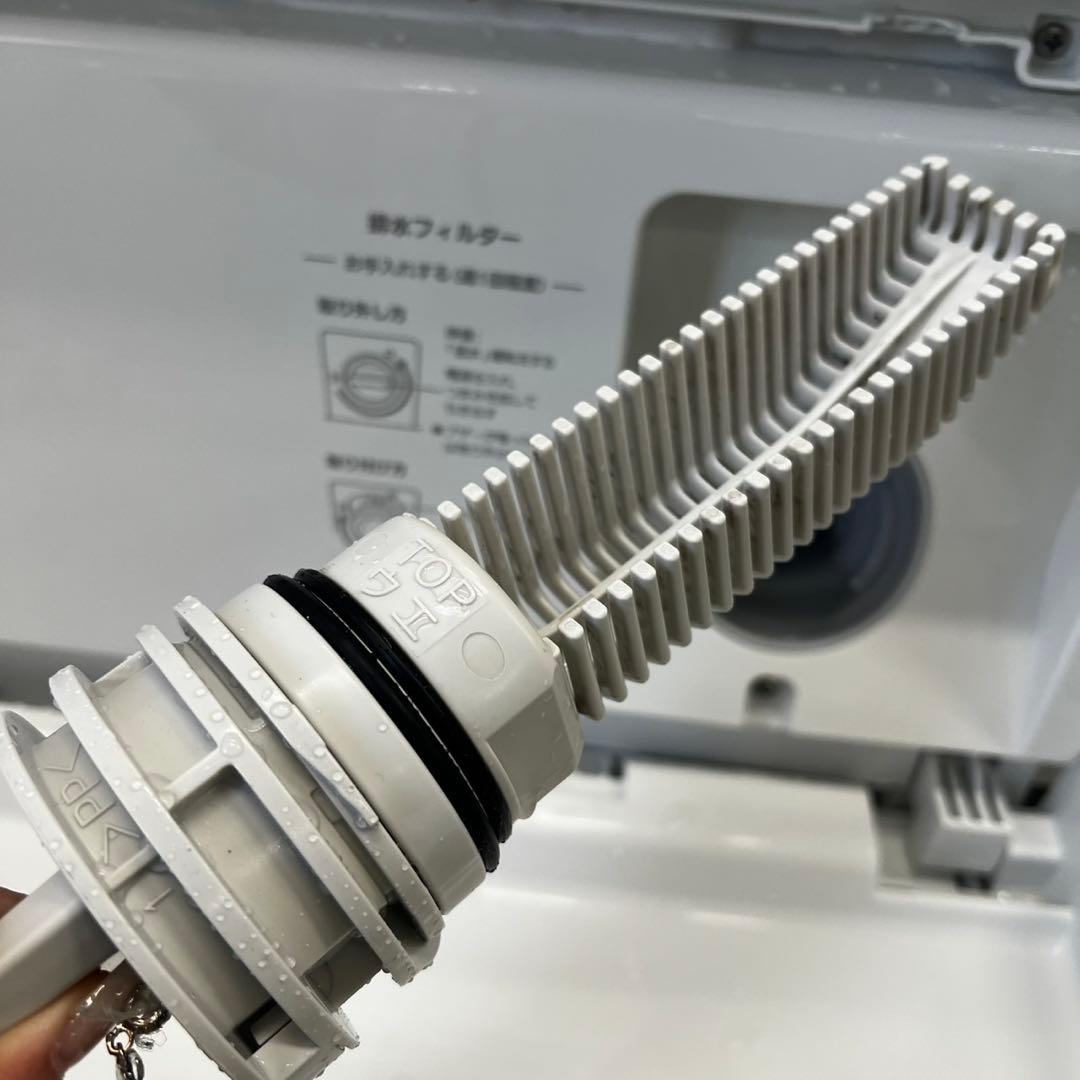 134⭕️ドラム式洗濯機　パナソニック　7キロ　キューブル　一人暮らし　設置無料