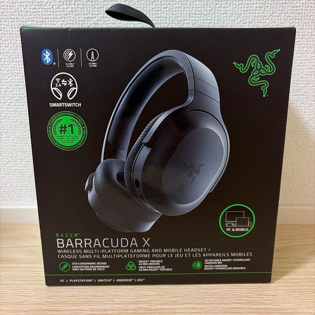 Razer Barracuda X ヘッドホン マイク付き ゲーム ワイヤレス