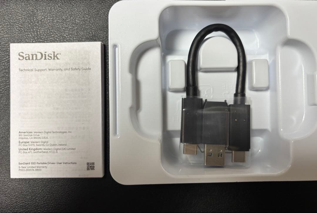 美品SanDisk Extreme Portable SSD 1TB