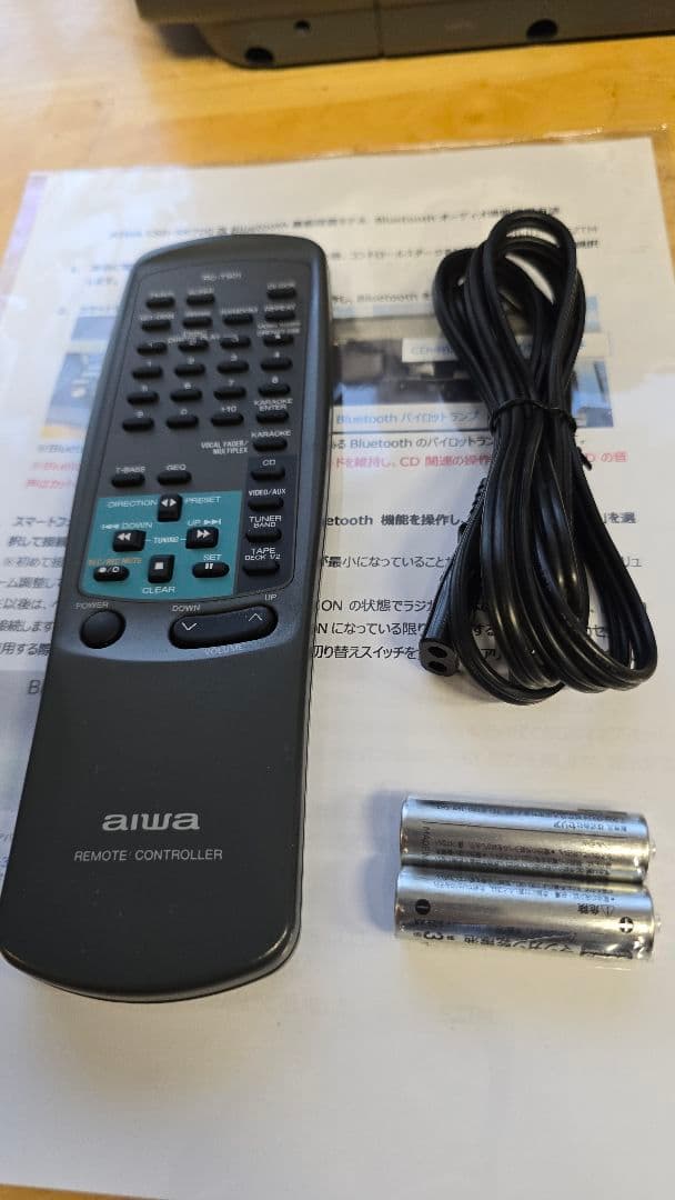 美品★AIWA CSD-SR700改 Bluetooth搭載CDラジカセ 179