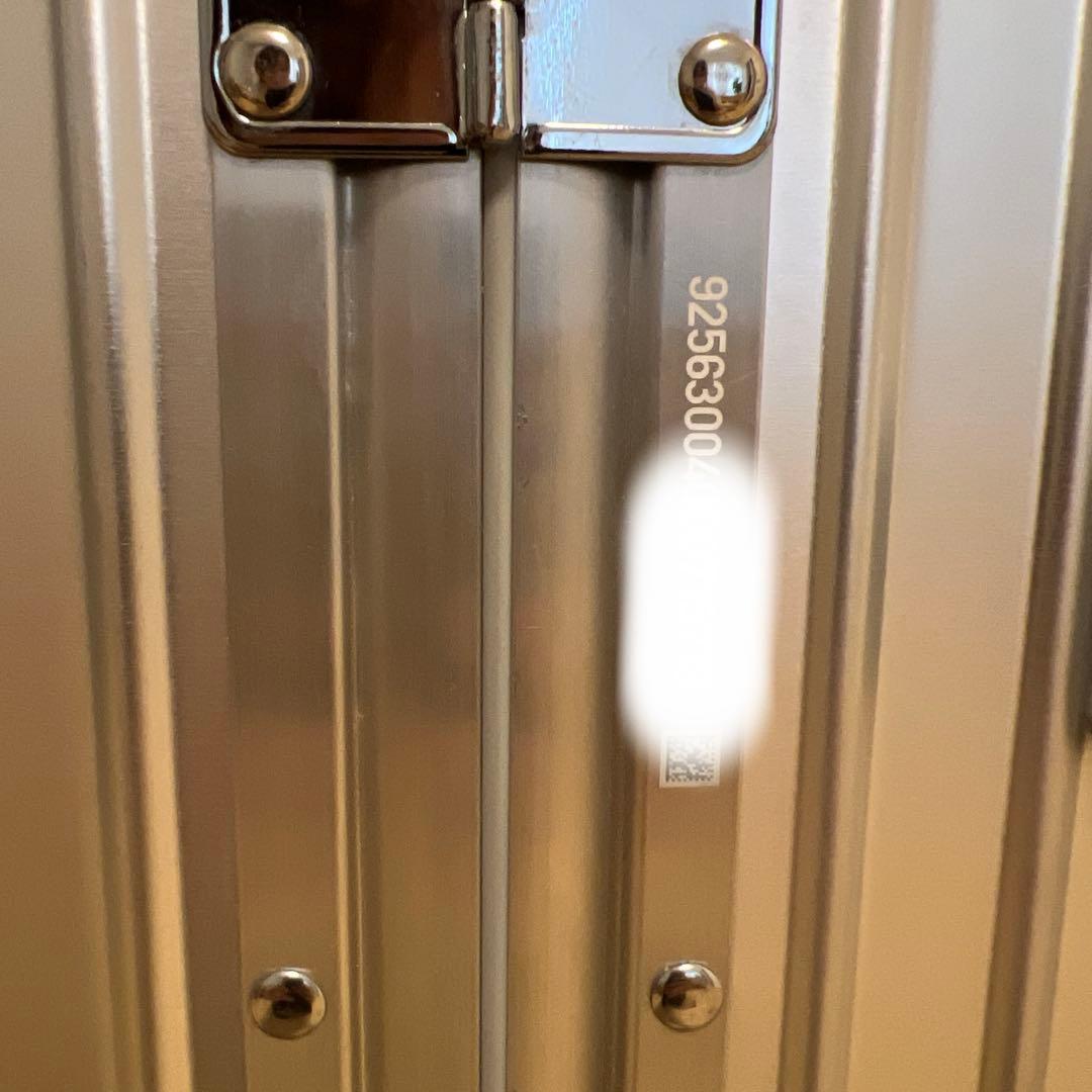 RIMOWA オリジナル チェックイン M 60L キャリーケース