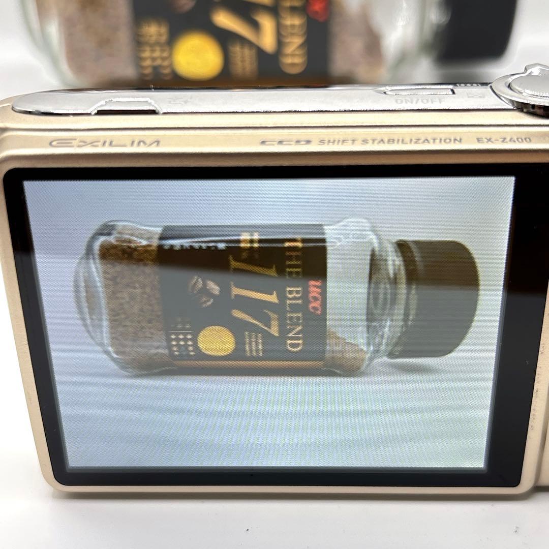 CASIO EXILIM EX-Z400 カシオ　デジカメ　コンデジ　ゴールド