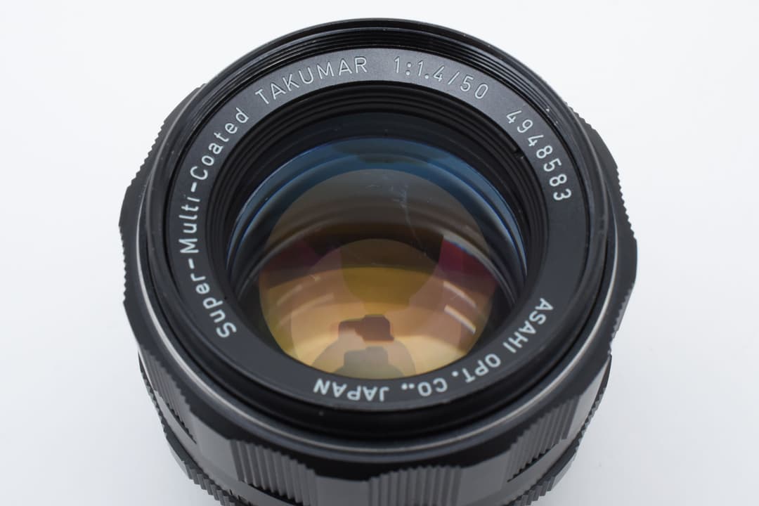 レンズ(単焦点) Pentax Super Takumar 50mm F1.4 M42 #8456