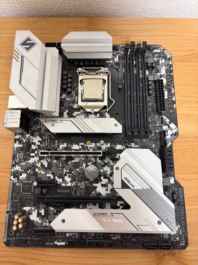 【動作確認済み】i7-11700F + H470 SteelLegend