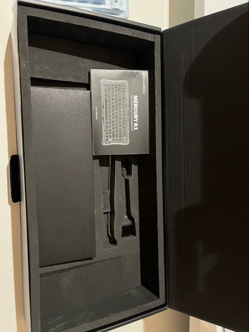 Gravastar K1 ゲーミングキーボード　水色