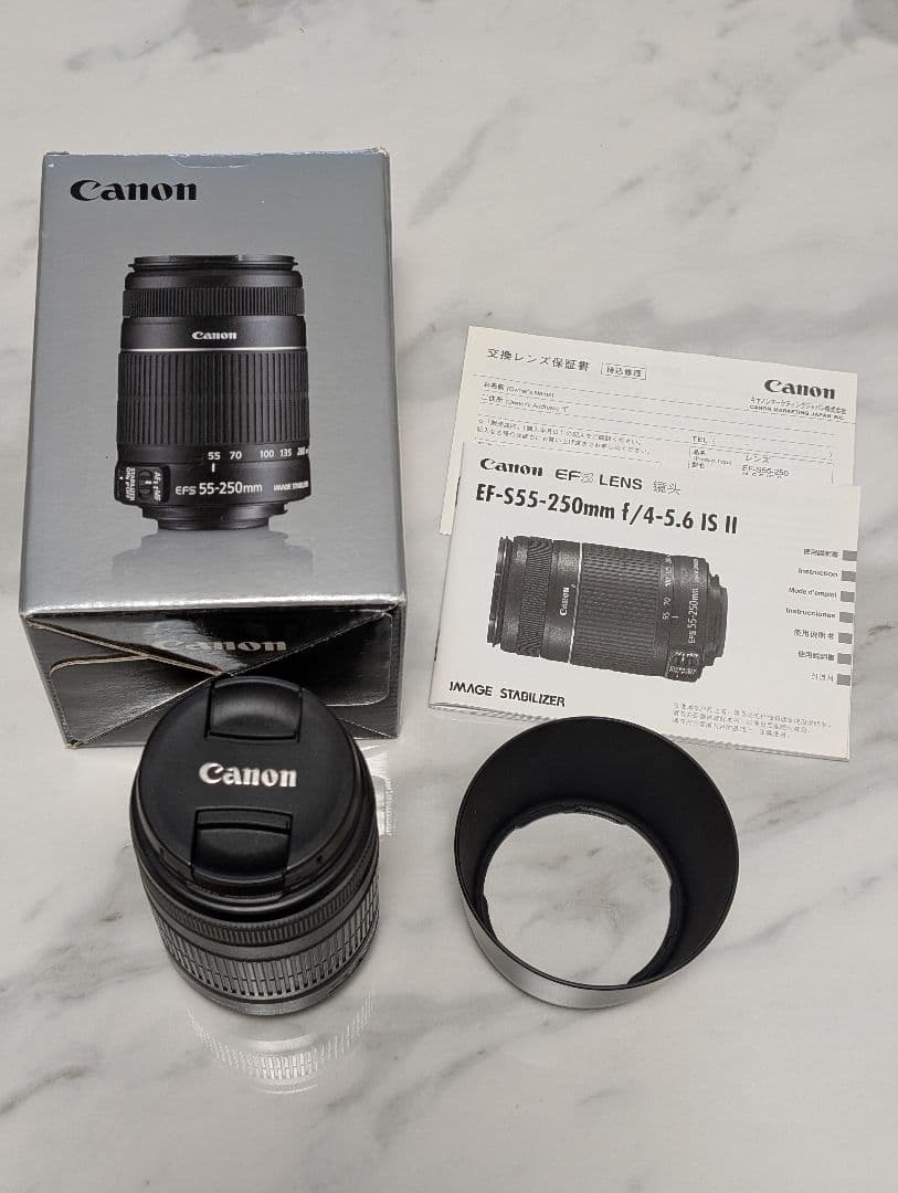 新品　サービス品多数　Canon EF-S 55-250mm 望遠レンズ