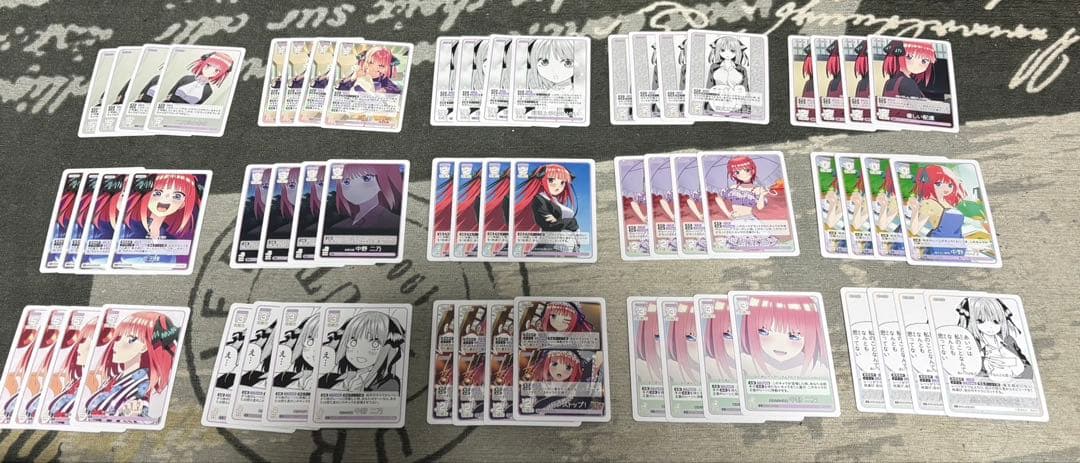 五等分の花嫁 カードゲーム vol.5 進み続ける日常GR以下4コン　セミコンプ