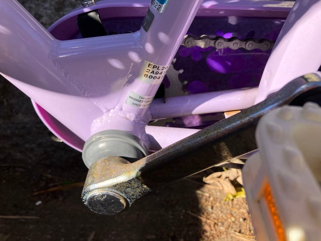 東京都 ブリヂストン 22インチ エコパル ラベンダー