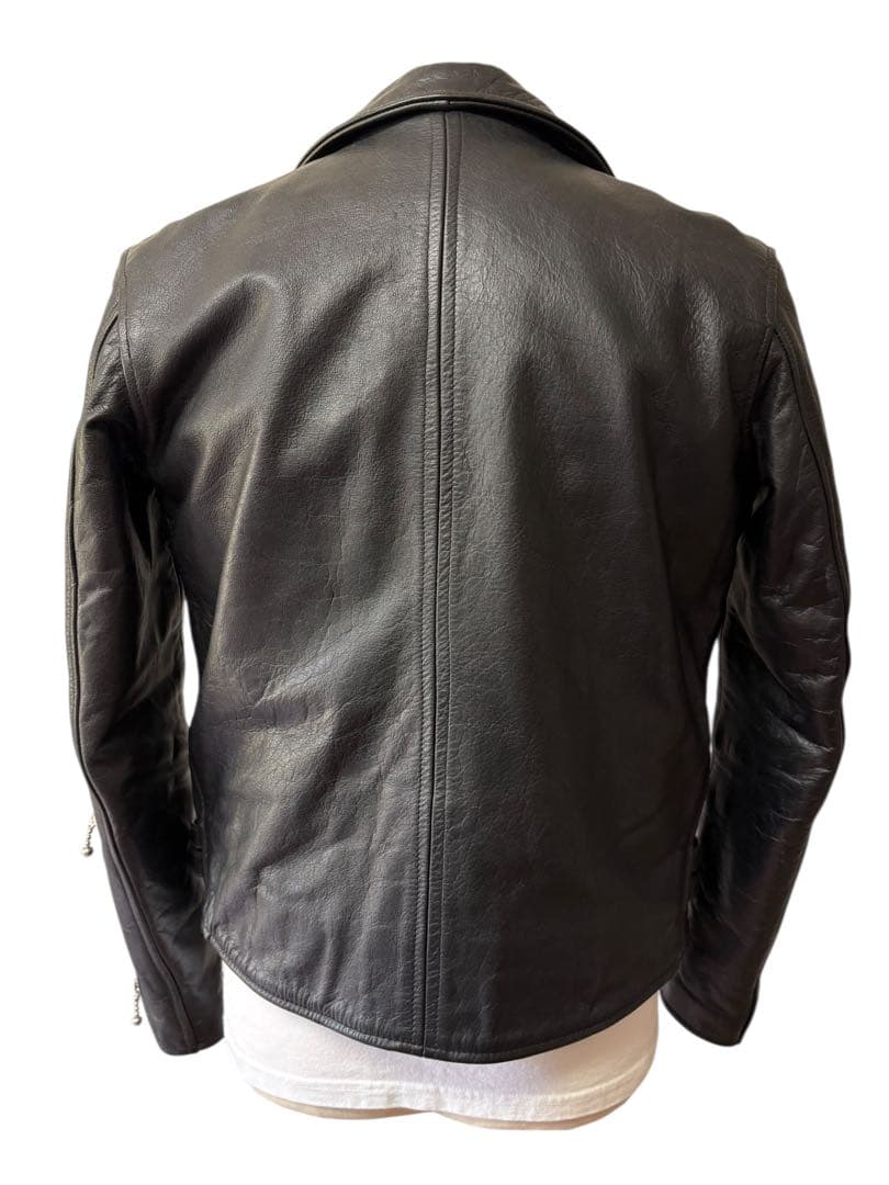 HORN WORKS UK ライダース ジャケット 黒 サイズ3 xpv