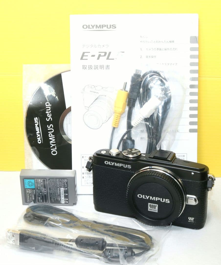 ⭐オリンパス E PL 5 ボディ 送料無料⭐ブラック❤️