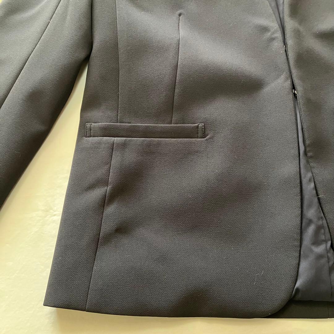 セットアップスーツ✨ナチュラルビューティーベーシック　ストレッチ　紺　上下S