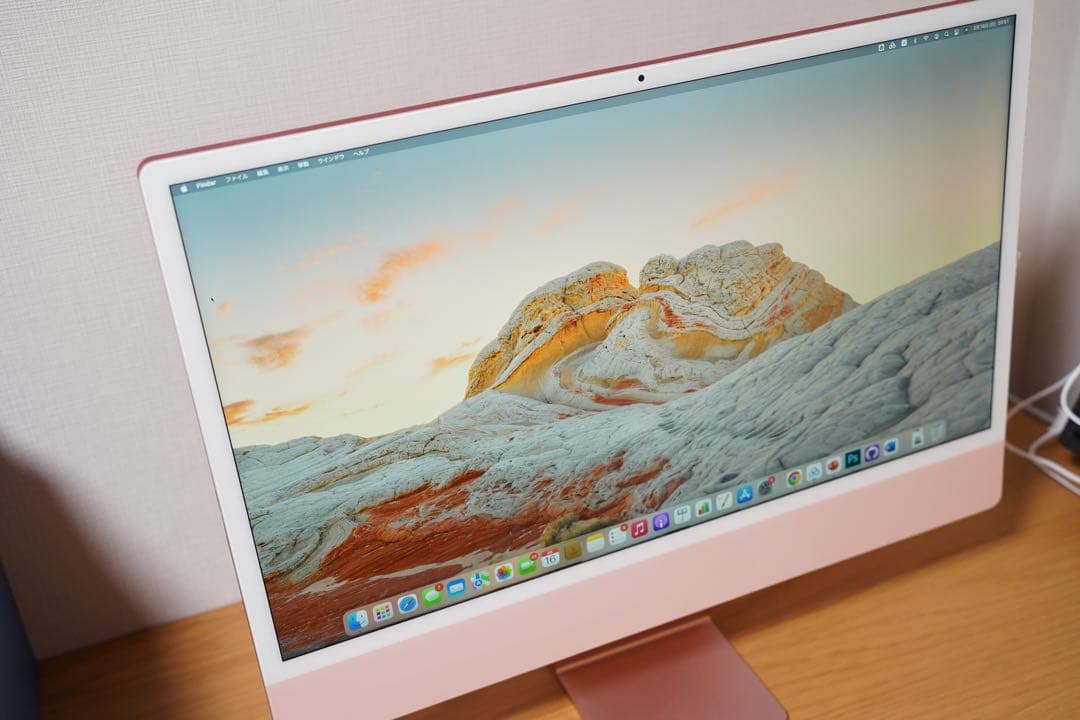 [美品]iMac 24インチ 2021 M1 256GB/16GB A2439