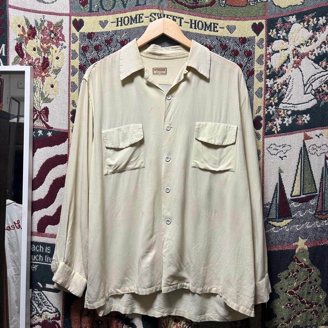 s*i様 50s レーヨンシャツ McGREGOR