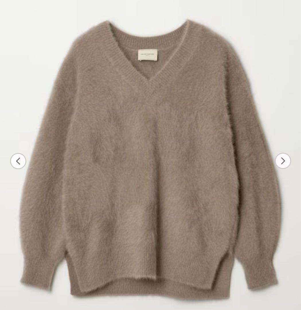 UNITED ARROWS フォックスカシミヤ Vネック ニット