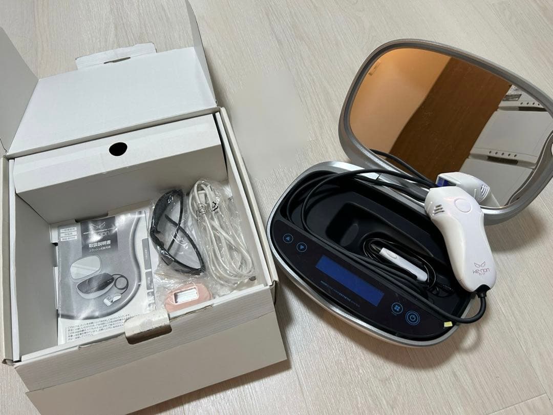 ケノン 脱毛器 ver.7.2 【新品カートリッジ付き】