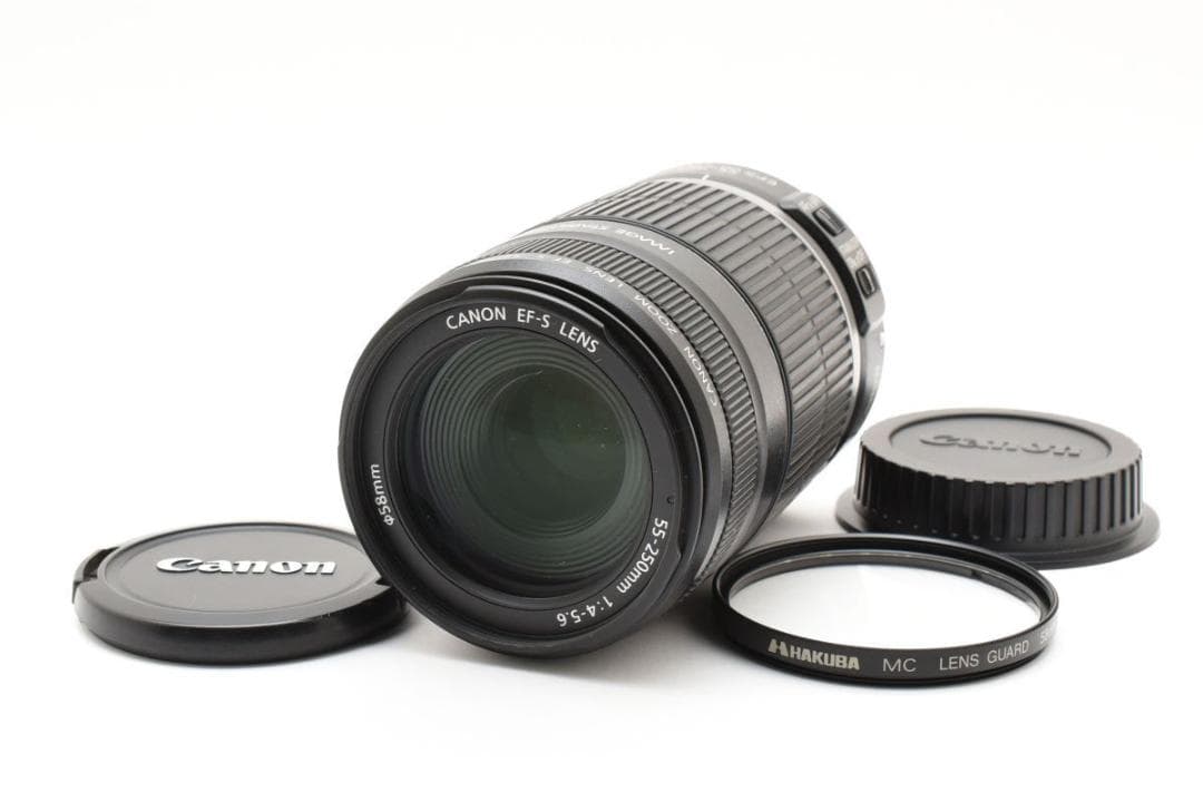 レンズ(ズーム) Canon EF-S 55-250mm F4-5.6 IS AA3346#56