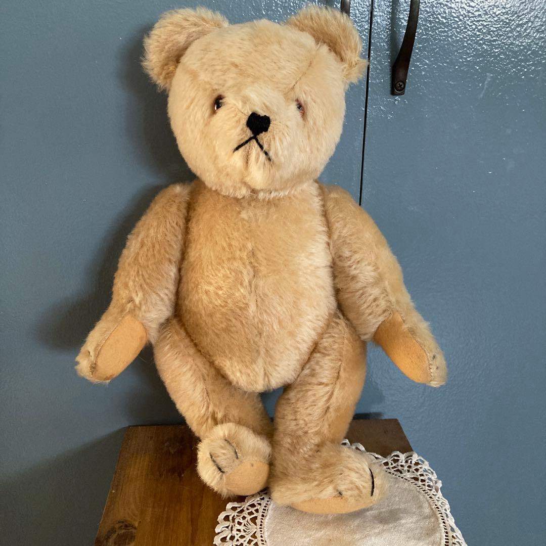 ハーマン　ドイツ　アンティーク　ベア　くま　ぬいぐるみ　蚤の市